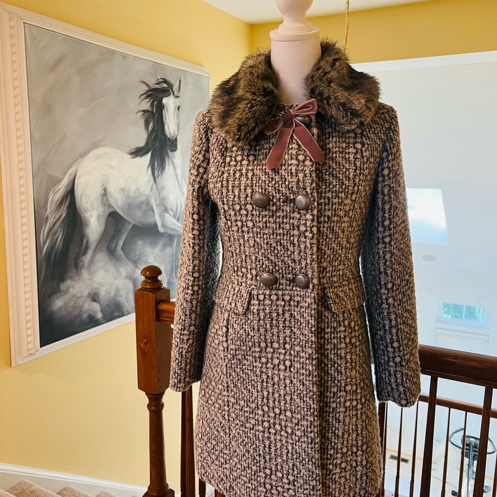Monsoon Coat Girls size 12-13